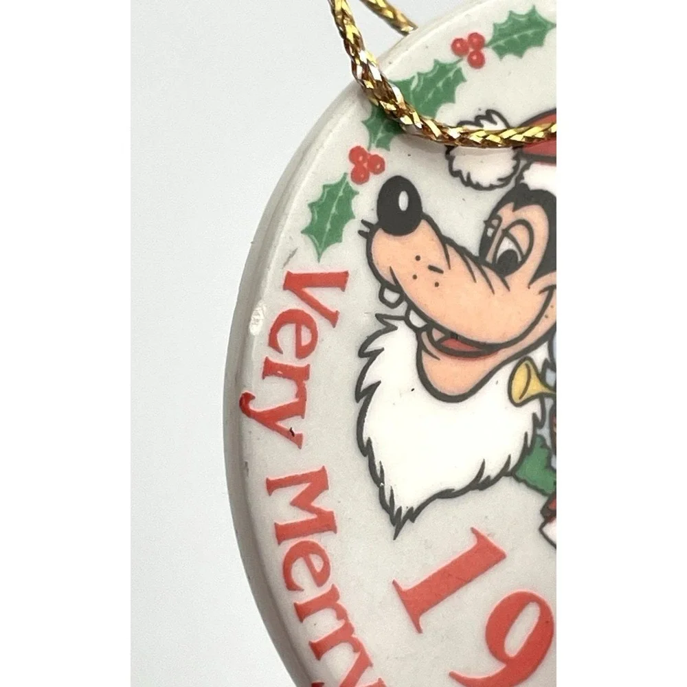 Vintage '89 Walt Disney World Very Merry Christmas Parade Ornament Eastman Kodak